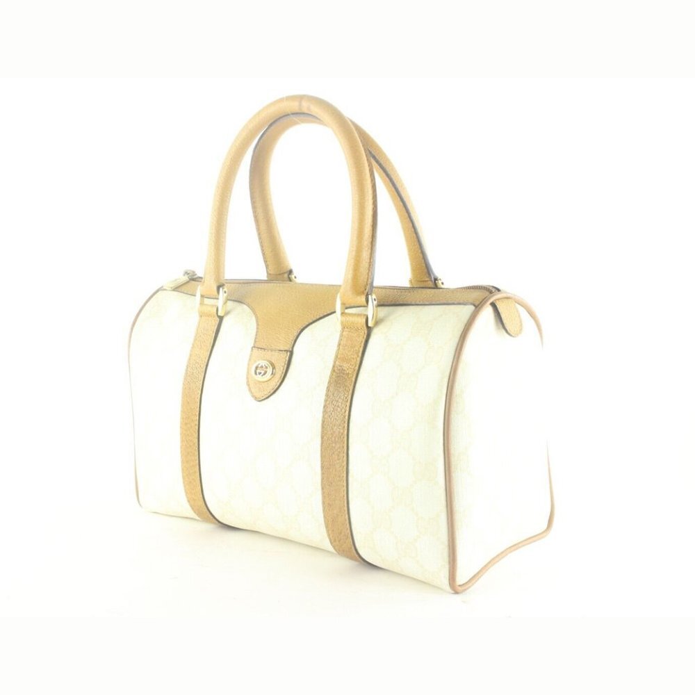 GUCCI Accessory Collection Ivory Monogram Joy Boston Supreme 3GK1017K
